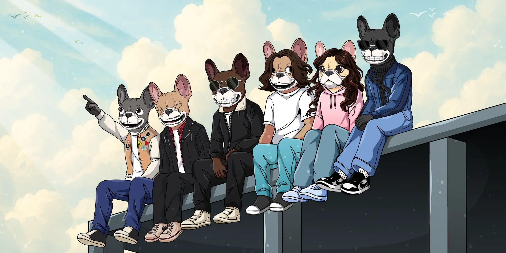 The pack together - Underdogs community